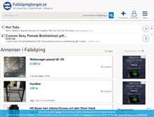 Tablet Screenshot of falkopingtorget.se